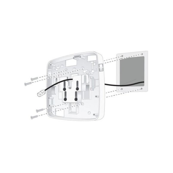 HPE AP-220-MNT-W3 Low Prof Secure AP Mount Kit (JY706A) - Picture 12 of 14